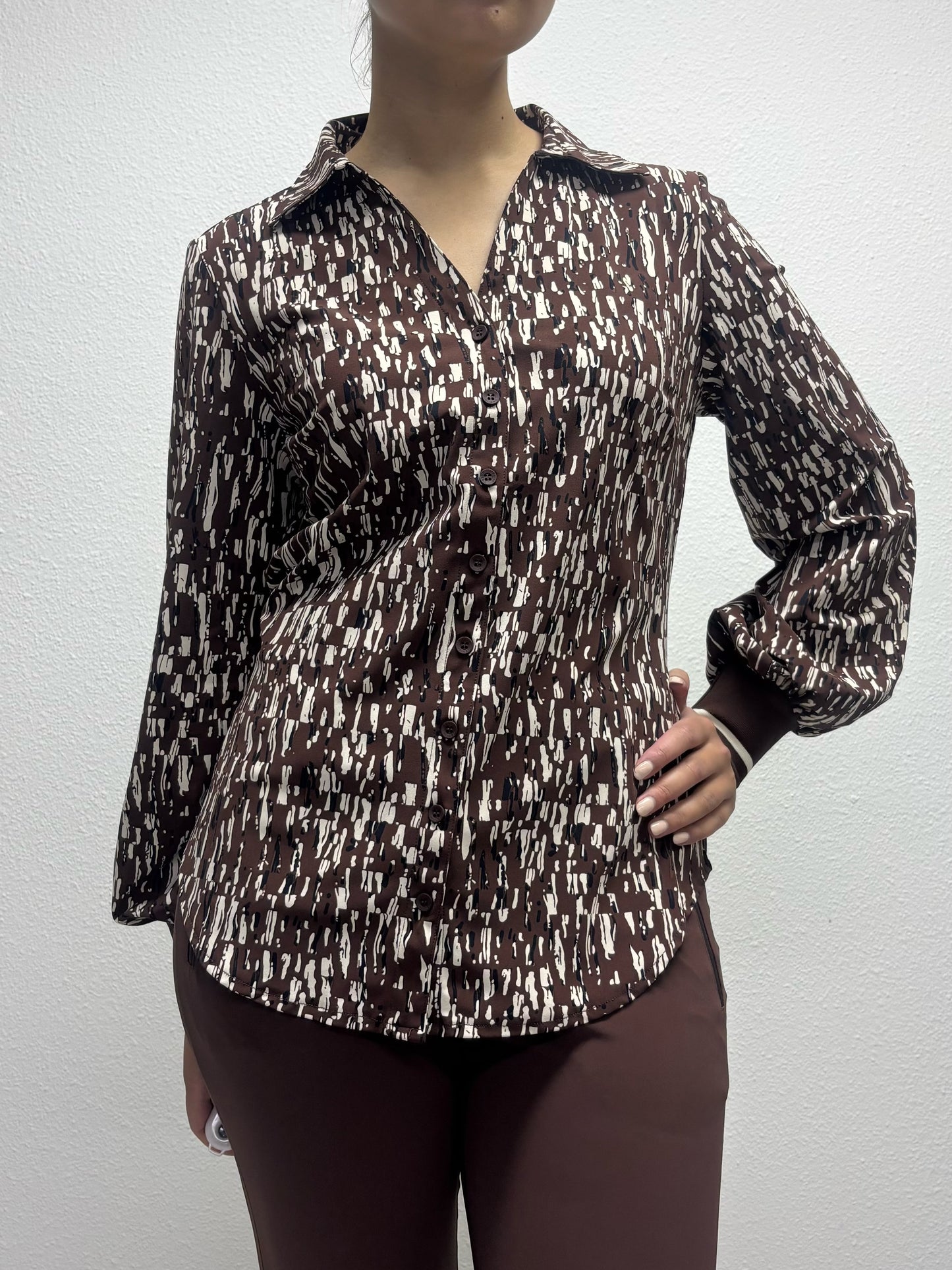 Daelin Elvie Travelstof Blouse