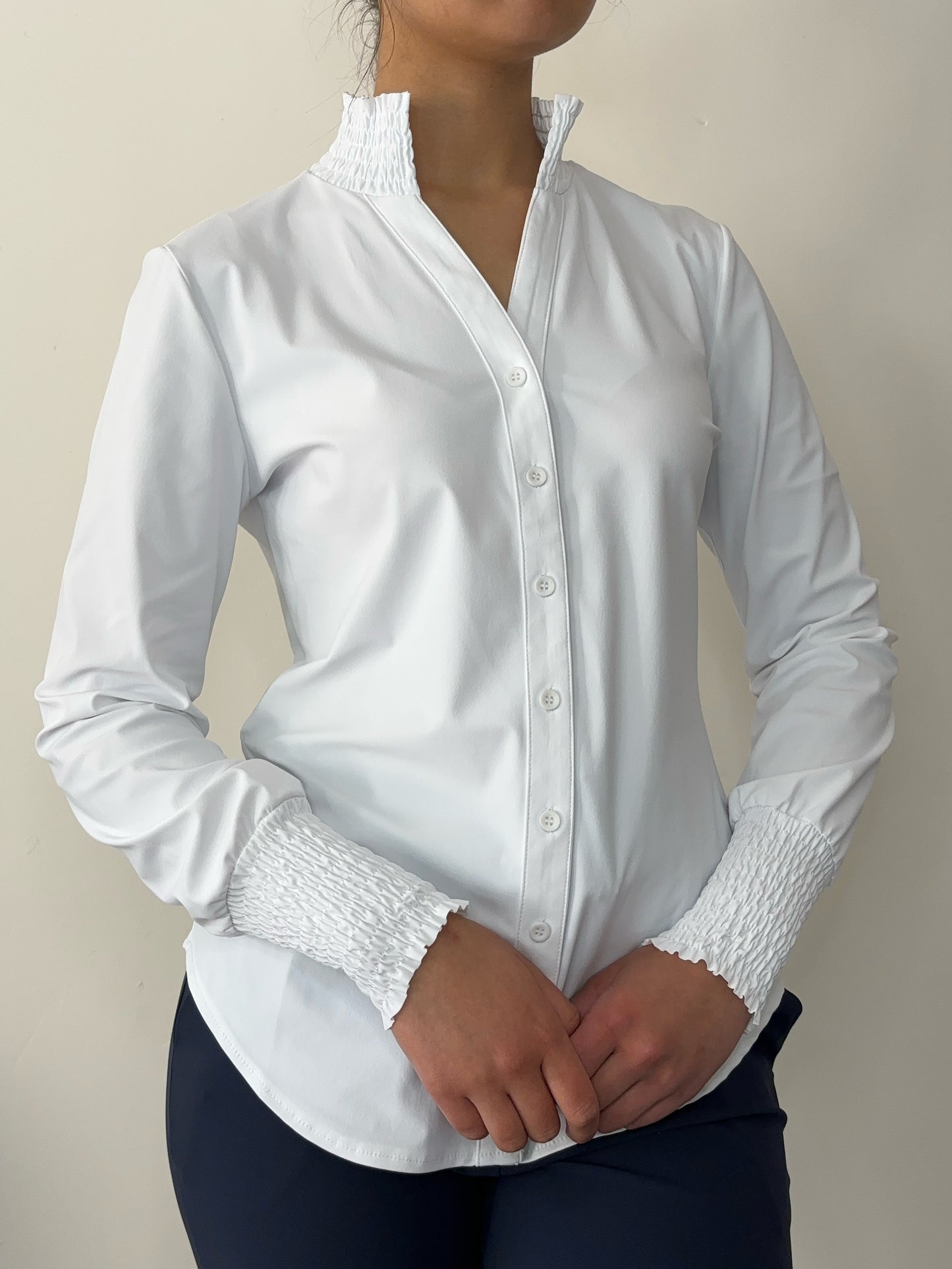 Daelin Bibi Travelstof Blouse wit