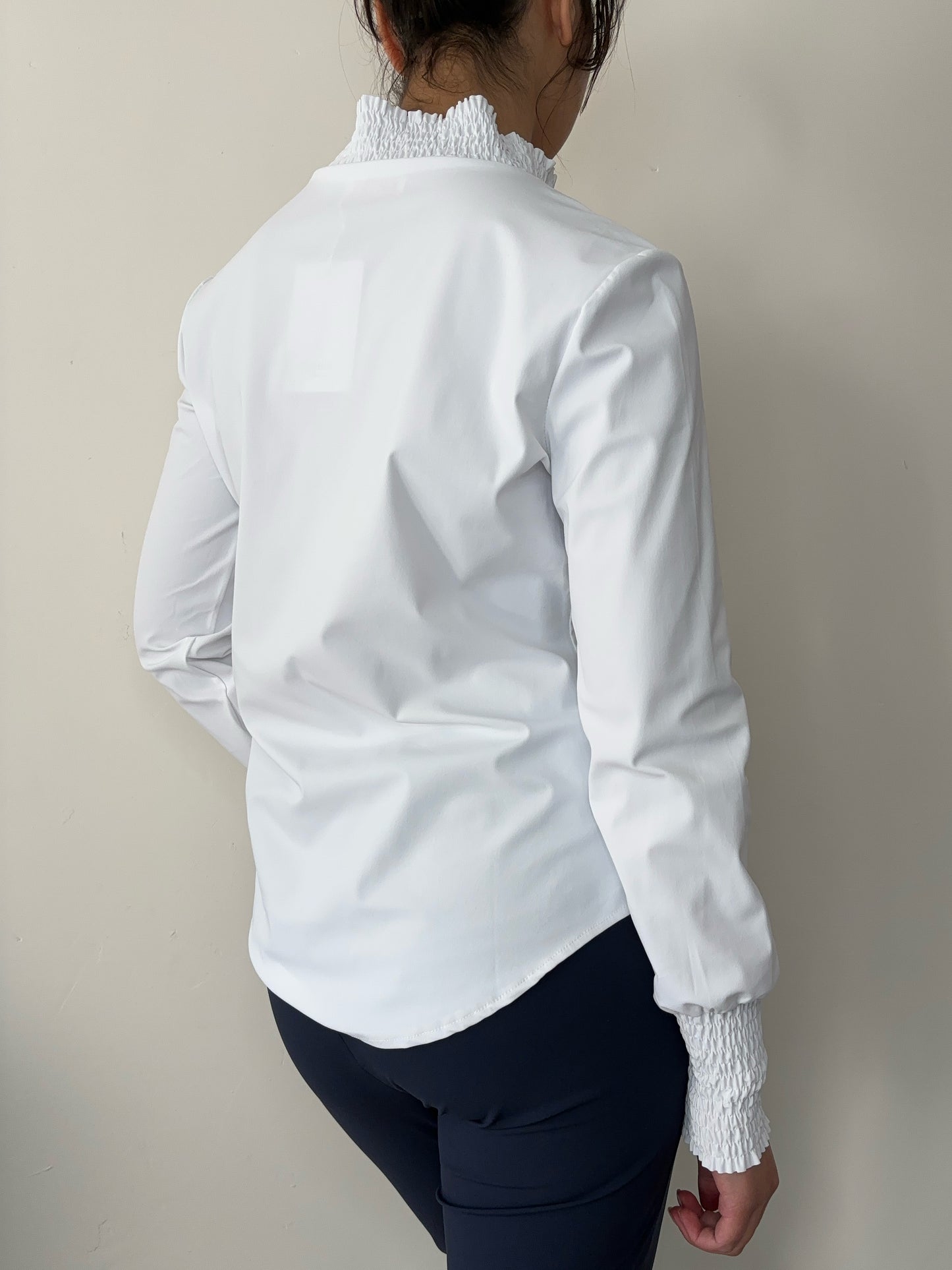 Daelin Bibi Travelstof Blouse wit back
