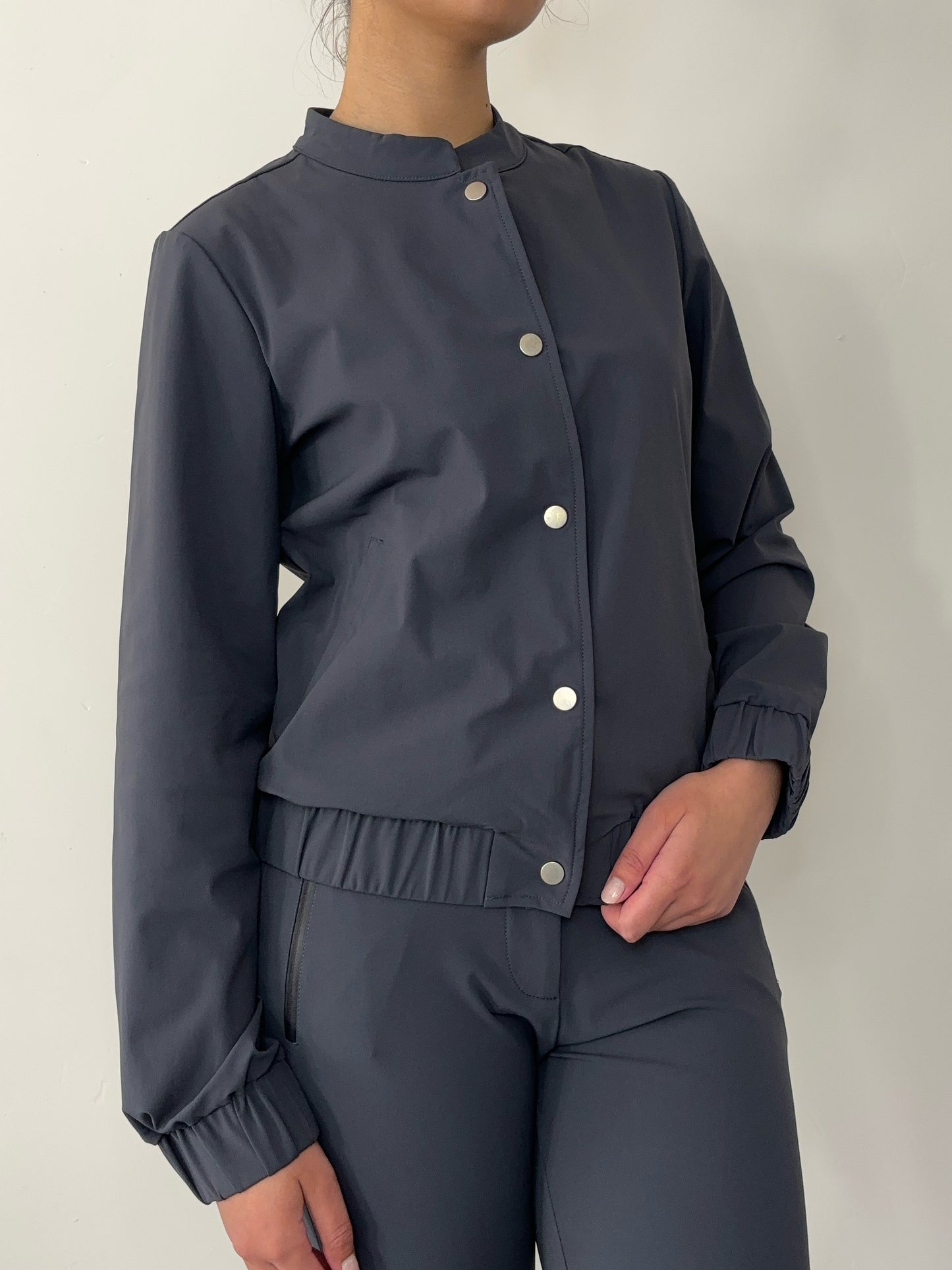 Daelin Fifi Travelstof Jacket jasje grijs