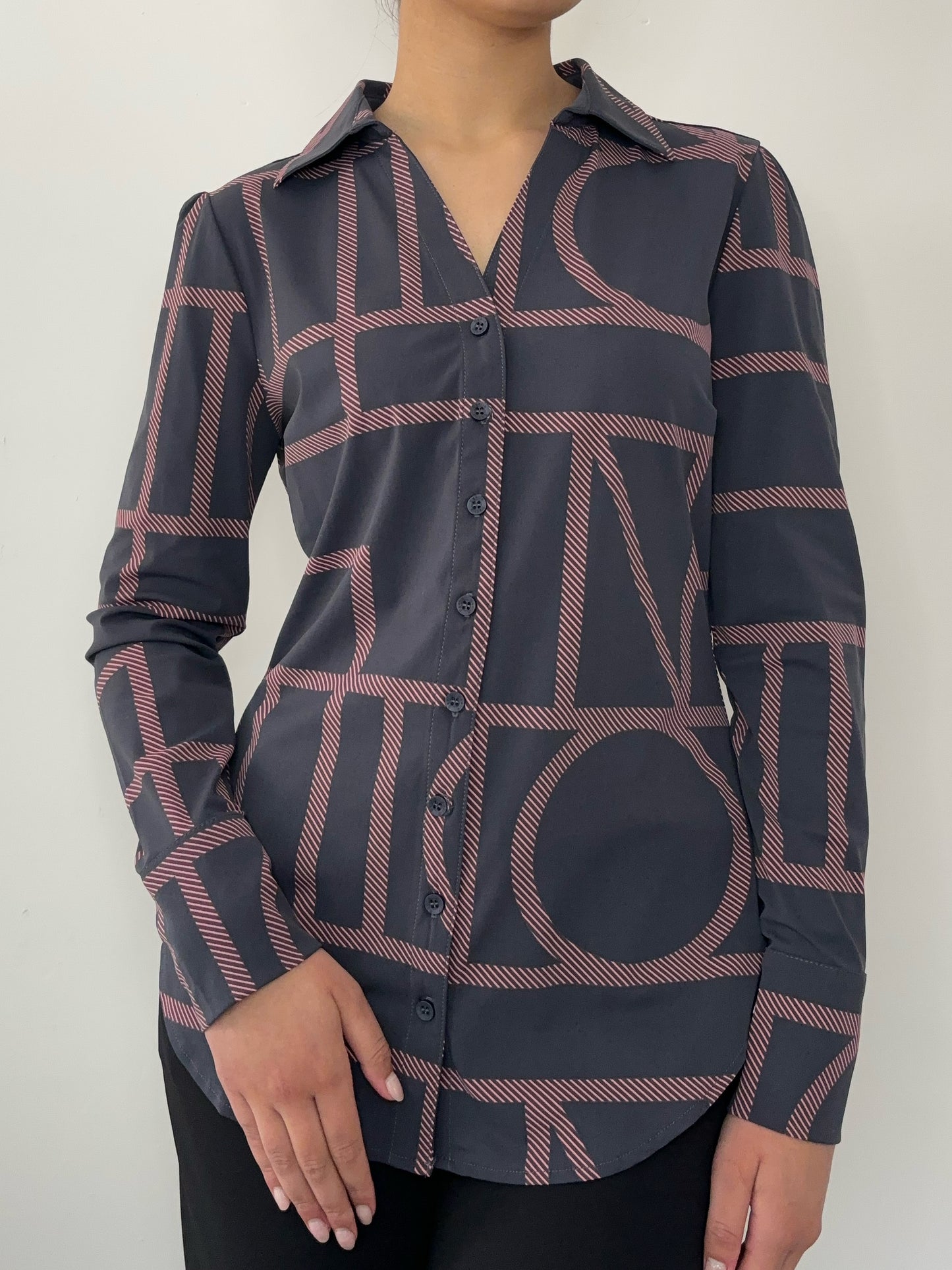 Daelin Gabriella Travelstof Blouse