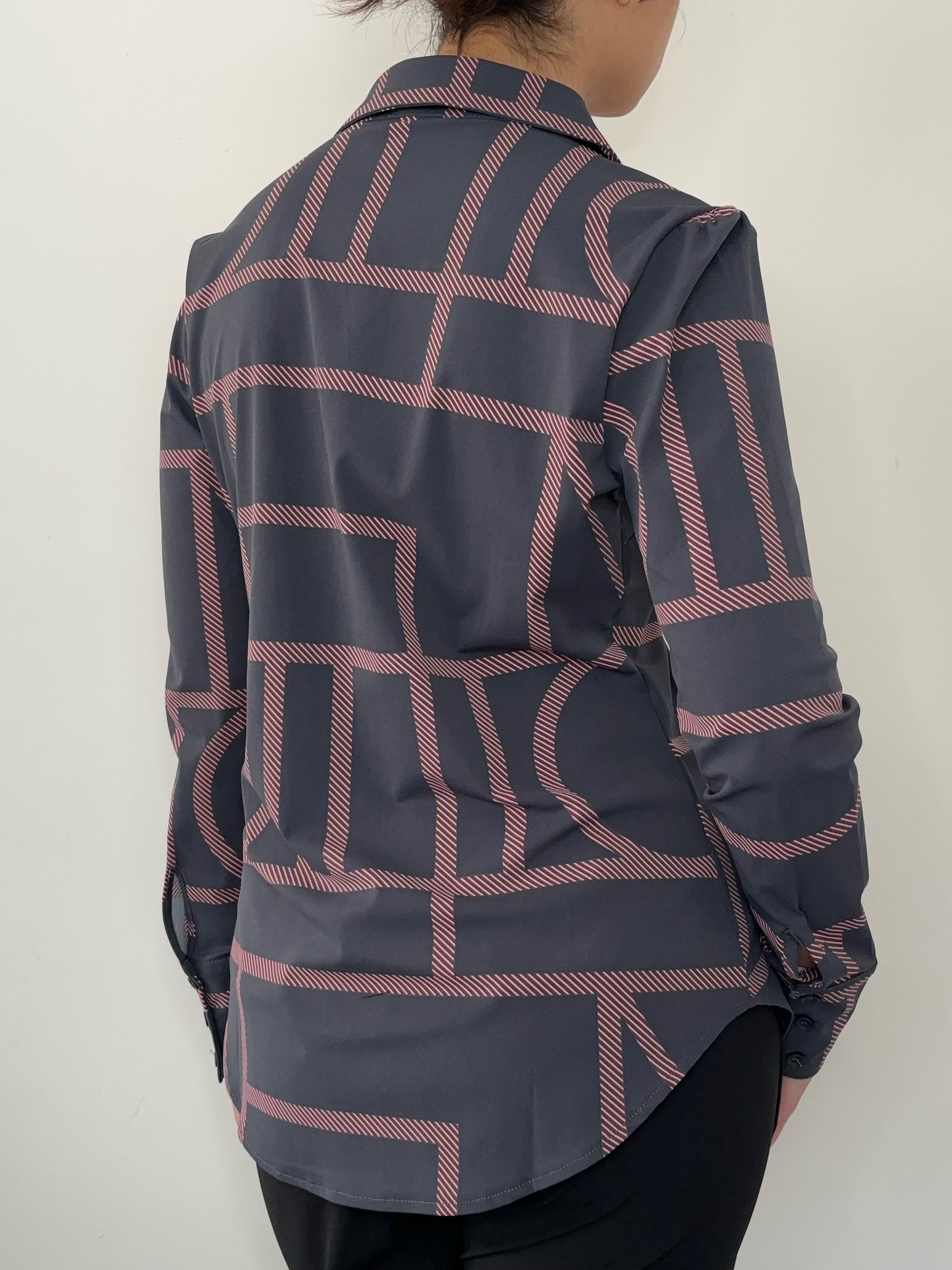 Daelin Gabriella Travelstof Blouse Back