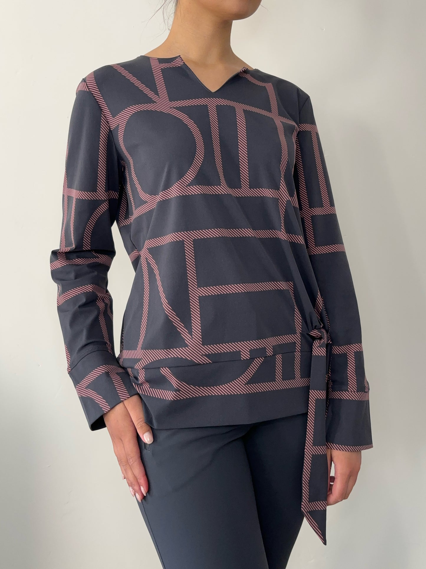 Daelin Giorgia Travelstof Shirt print
