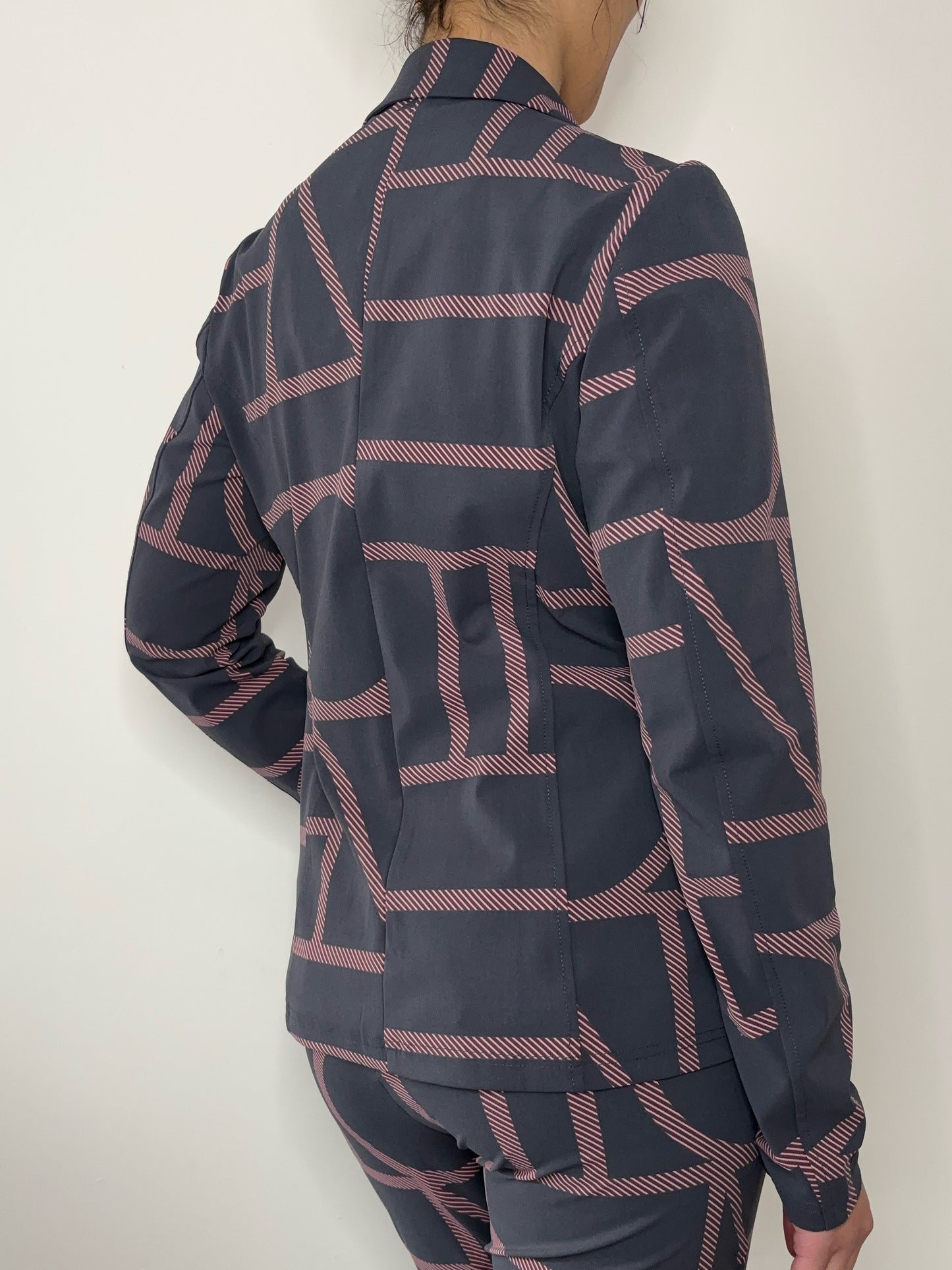 Daelin Giovanna Travelstof Blazer jasje back