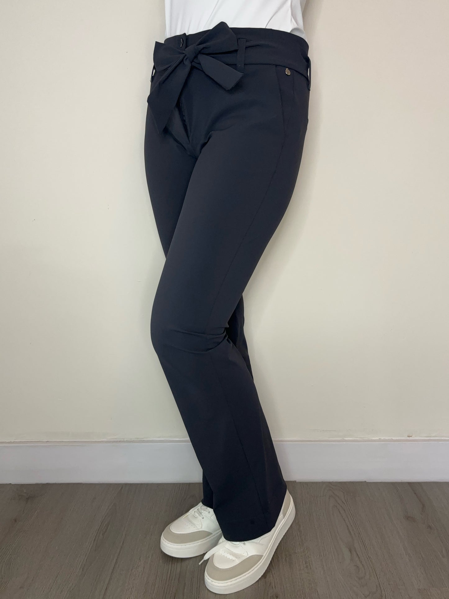 Daelin Zoë Travelstof Broek grijs