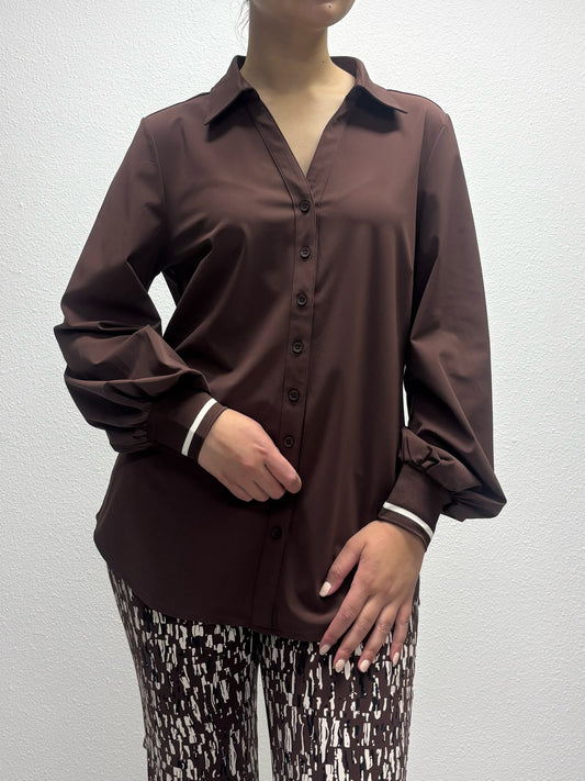 Daelin Eileen Travelstof Blouse