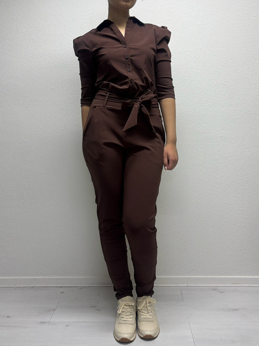 Daelin Elsa Travelstof Jumpsuit/Pak