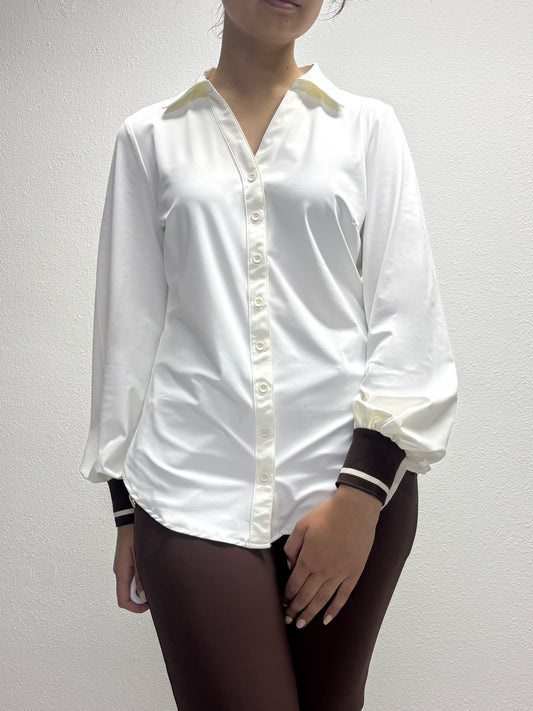Daelin Eileen Travelstof Blouse