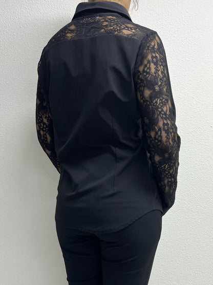 Daelin Elliana Travelstof Blouse