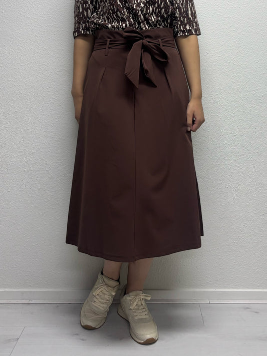 Daelin Eva Travelstof Midi Rok