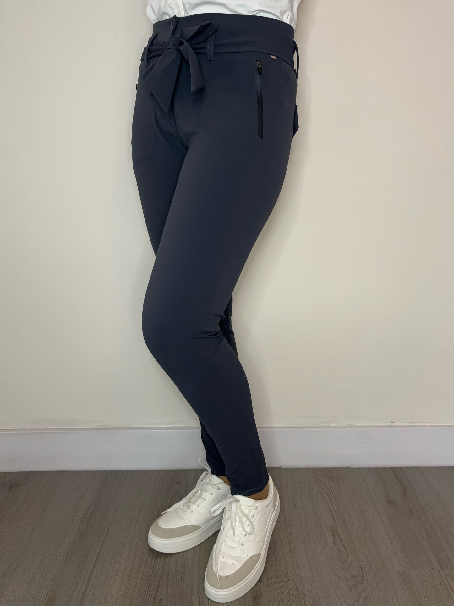 Daelin Foxy Travelstof Broek grijs 
